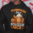Pumpkin Spice Latte Stagione Autunnale Zucca Spice E Tutto Il Resto Felpa con cappuccio Regalos divertidos