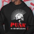 Punk Is My Religion I Punk & Anarchy For Punk Rock Kapuzenpullover Lustige Geschenke