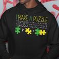 I Make A Puzzle Science Puzzling Felpa con cappuccio Regalos divertidos