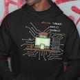 Python Programmatore Eat Code Sleep Felpa con cappuccio Regalos divertidos