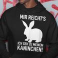 Rabbit Mir Reicht's Ich Geh Zu Meinem Rabbit Kapuzenpullover Lustige Geschenke