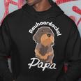 Rauhaard Dachshund Papa Dachshund Teckel Rauhaard Dachshund Kapuzenpullover Lustige Geschenke