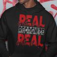 Real Recognize Real Urban Hip Hop Rap Cool Felpa con cappuccio Regalos divertidos