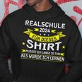 Realschule 2024 Für Dieses Realschule Abschluss Kapuzenpullover Lustige Geschenke