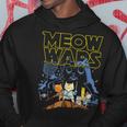 Regali Per Gatti Di Meow Wars Per Gli Amanti Dei Gatti Felpa con cappuccio Regalos divertidos