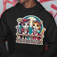 Romeo & Juliet Ro-Meow Cute Cat Musical Theatre Musical Musical Felpa con cappuccio Regalos divertidos
