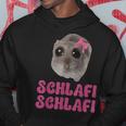 Sad Hamster Schlafi Schlafi Kapuzenpullover Lustige Geschenke