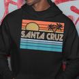 Santa Cruz California 70S 80S Surfer Summer Sun Kapuzenpullover Lustige Geschenke