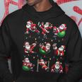Santa Fitness Collection Gym Workout Weightlifting Christmas Hoodie Personalized Gifts