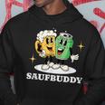 Saufbuddy Partnerlook Party Outfit Bier Liebhaber Motto Kapuzenpullover Lustige Geschenke