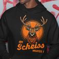 An Scheiss Muass I Deer Suit Costume Oktoberfest Kapuzenpullover Lustige Geschenke