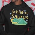 Schlaf-O Saurus Sleeping Tyrannosaurus Rex Dinosaur Sleep Kapuzenpullover Lustige Geschenke