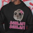 Schlafi Schlafi Sad Hamster Sad Hamster Hamstie Kapuzenpullover Lustige Geschenke