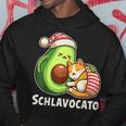 Schlavocato Official Sleep Pyjamas Sleep Avocado Cat Kapuzenpullover Lustige Geschenke