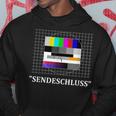 Sendschluss Testbild 80S 90S Retrointage Party Kapuzenpullover Lustige Geschenke