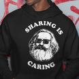 Sharing Is Caring Karl Marx Socialism Felpa con cappuccio Regalos divertidos