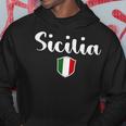 Sicilia Italia Italia Sicilia Italiana Felpa con cappuccio Regalos divertidos