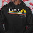 Sicilia Italia Italy Lemon Souvenirsintage Retro Kapuzenpullover Lustige Geschenke