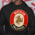 Sicilia Palermo Sicily Italian Sicilian Kapuzenpullover Lustige Geschenke