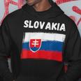 Slovakia Flag Holidayintage Grunge Slovak Flag Kapuzenpullover Lustige Geschenke