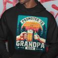 Soon To Be Grandpa Again Promoted To Grandpa Again 2024 Hoodie Unique Gifts
