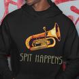 Spit Happens — Tuba Felpa con cappuccio Regalos divertidos