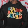 Spring Break Squad Retro Spring Break 2025 Felpa con cappuccio Regalos divertidos