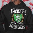 Steiermark Wappen Keine Therapie Steirer Austria Kapuzenpullover Lustige Geschenke