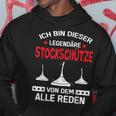 Stocksport Curling Sport Kapuzenpullover Lustige Geschenke