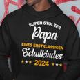 Stolzer Papa Eines Schulkindes 2024 First Day At School Kapuzenpullover Lustige Geschenke