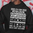 Stolzer Patenonkel Eines Fantastischen Patensohns For Godparent Kapuzenpullover Lustige Geschenke