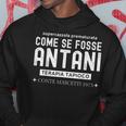 SupercazzolaLike Antani Frase Divertente Felpa con cappuccio Regalos divertidos
