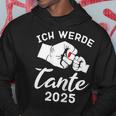 Tante 2025 Ich Werde Tante 2025 Kapuzenpullover Lustige Geschenke