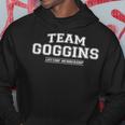 Team Goggins Proud Surname Kapuzenpullover Lustige Geschenke