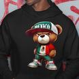 Teddy Bear Mexican Flag Mexico Hoodie Personalized Gifts Teddy Bear Mexican Flag Mexico Hoodie Personalized Gifts