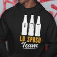 Testimone Matrimonio Addio Al Celibato Team Da Sposo Felpa con cappuccio Regalos divertidos