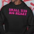 Tette Piccole Grande Cuore Abbigliamento Felpa con cappuccio Regalos divertidos