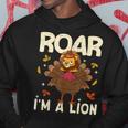 Thanksgiving Fake Lion Thanksgiving Turkey Lion Hoodie Unique Gifts