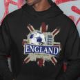 Three Lions England Fußball Team Fan Union Jack Grunge Kapuzenpullover Lustige Geschenke