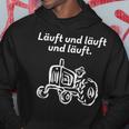Trecker Landwirt Bauer Landwirtschaft Alter Traktor Felpa con cappuccio Regalos divertidos
