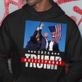 Trump Bulletproof 2024 Girato Al Raduno Elettorale In Pennsylvania Felpa con cappuccio Regalos divertidos