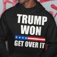Trump Won Get Over It 2024 Donald Trump Won 2024 Hoodie Unique Gifts