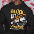 Trumpet Glück Ist Wenn Die Trumpeten Einsetzetz Kapuzenpullover Lustige Geschenke