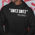 Untz Untz Techno Rave Ballers Party Quote Kapuzenpullover Lustige Geschenke