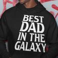 Uomo Il Miglior Papà Della Galassia Cool Genitore Retro Padre Felpa con cappuccio Regalos divertidos