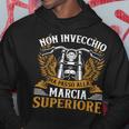 Uomo Motociclista Non Invecchio Superiore Moto Felpa con cappuccio Regalos divertidos