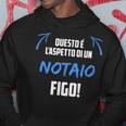 Uomo Questo É L'aspetto Di Un Notaio Figo Felpa con cappuccio Regalos divertidos