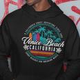 Venice Beach California Spiagge Di Sabbia Onde Che Infrangono Il Surf Felpa con cappuccio Regalos divertidos