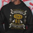 Vintage 1944 Originale 1944 Uomo Donna 80 Anni Compleanno Felpa con cappuccio Regalos divertidos