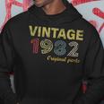 Vintage 1982 Original 42 Anni 42 Compleanno Donna Uomo Felpa con cappuccio Regalos divertidos